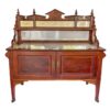 Edwardian Tiled Mahogany Washstand C1910
