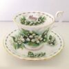 Royal Albert Flower Of The Month Tea Duo For May