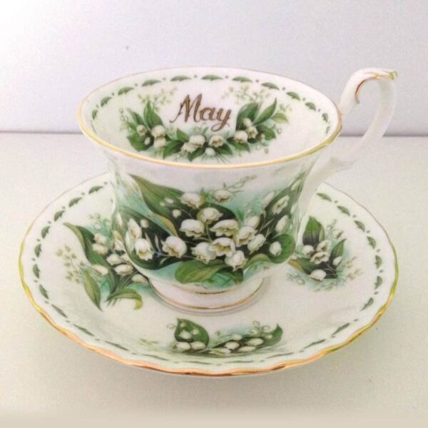 Royal Albert Flower Of The Month Tea Duo For May