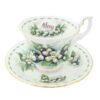 Royal Albert Flower Of The Month Tea Duo For May