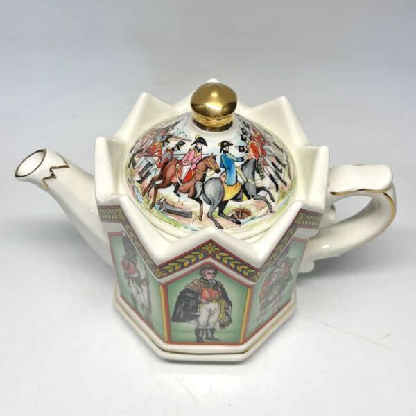 Sadler-battle-of-Waterloo-tea-pot-1 Sadler Duke Of Wellington Tea Pot
