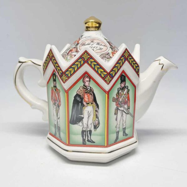 Sadler-battle-of-Waterloo-tea-pot-3 Sadler Duke Of Wellington Tea Pot