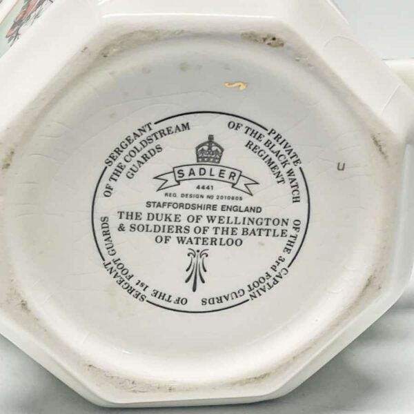 Sadler-battle-of-Waterloo-tea-pot-5 Sadler Duke Of Wellington Tea Pot