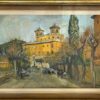 Terence John McCaw Oil Villa Medici