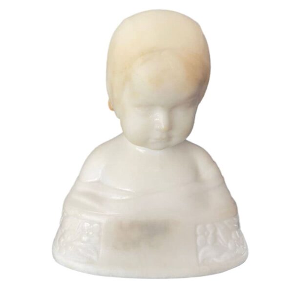 Victorian Alabaster Girl Sigismund Wernekinck