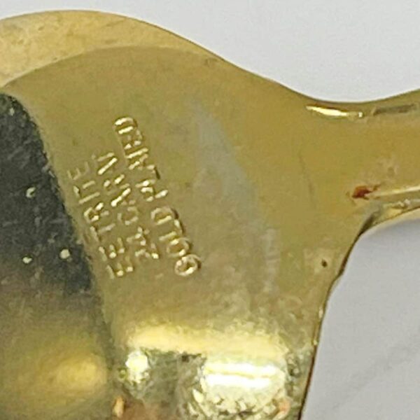 Eetrite 24ct Gold Plated Royal Albert Kings Pattern Cake Lifter