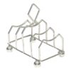 Hallmarked Silver Toast Rack Birmingham 1900