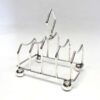 Hallmarked Silver Toast Rack Birmingham 1900