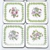 Portmeirion Botanic Garden Boxed Set Coasters