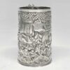 Rare Chinese Silver Export Tankard Leeching 1870