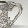 Rare Chinese Silver Export Tankard Leeching 1870