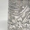 Rare Chinese Silver Export Tankard Leeching 1870