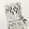 Rare Victorian Cast Silver Novelty Cat Pepperrette London 1877 Edward Stockwell