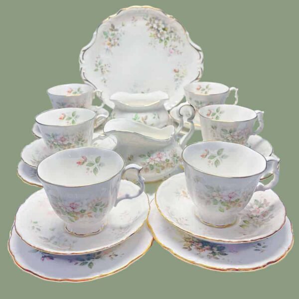 Royal Albert Haworth Pattern Tea Set