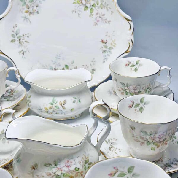 Royal Albert Haworth Pattern Tea Set