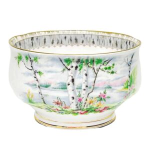 Royal Albert Silver Birch Coffee Sugar Bowl
