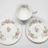 Royal Albert Moss Rose Tea Trio