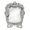 Chinese Silver Battling Dragons Picture Frame 1890