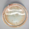 Linnware Pottery Unusual Green Purple Glaze Vase
