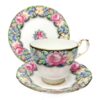 Paragon Gingham Rose Petit Point Trio