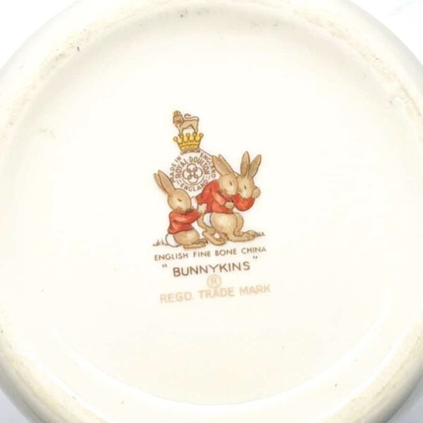 Royal Doulton Christening Bunnykins Mug Punch and Judy