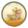 Royal Doulton Rustic England Charger Green Border D5694