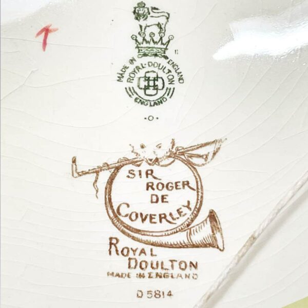 Royal Doulton Sir Roger De Coverley  D5814 Wall Charger