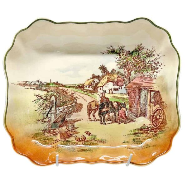 Royal Doulton Rustic England Rectangular Bowl