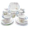 Shelley Cherry Blossom Pattern Tea Set