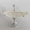 Silver Plated And Mother Of Pearl Cherub Comport