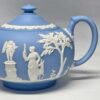 Wedgwood Light Blue Jasper Maidens Tea Pot