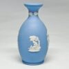Wedgwood Light Blue Jasperware Cherubs Playing Instruments  Vase