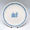 Wedgwood White and  Blue Jasper Ware Plate Musicians