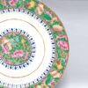 Chinese Rose Medallion Plate Canton Period  19th