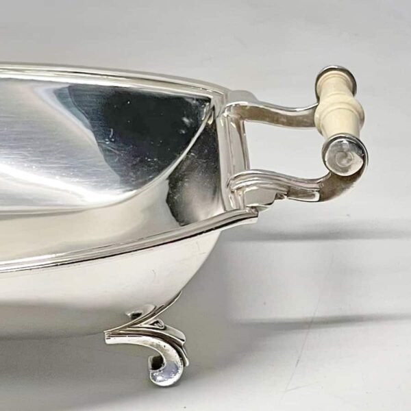 Hallmarked Silver Art Deco Birmingham Fruit Bowl 1948