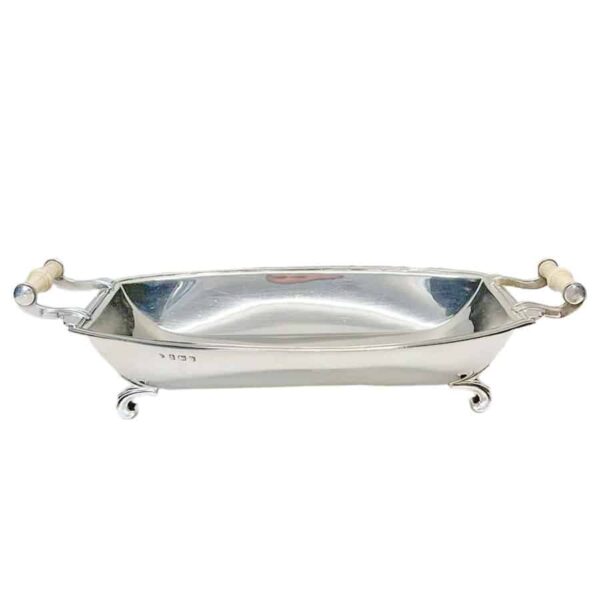 Hallmarked Silver Art Deco Birmingham Fruit Bowl 1948