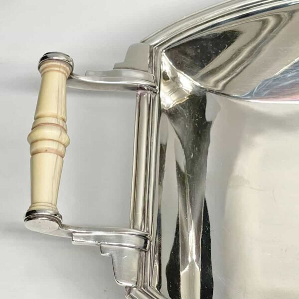 Hallmarked Silver Art Deco Birmingham Fruit Bowl 1948