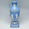 Wedgwood Jasper Ware Urn Vase On Base