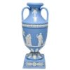 Wedgwood Jasper Ware Urn Vase On Base