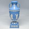 Wedgwood Jasper Ware Urn Vase On Base