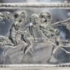WMF Franz Von Stuck Jugendstil Silver Plated Cherub Wall Plaque