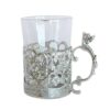 Hallmarked Silver Shot Glass Set Chester 1909