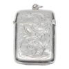 Hallmarked Silver Vesta Case Birmingham 1902