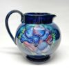 Moorcroft Anemone Jug On Blue ground C1949
