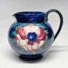 Moorcroft Anemone Jug On Blue ground C1949