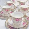 Royal Albert 21 Piece Autumn Roses Tea Set