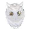 Swarovski Owl Green Eyes Small