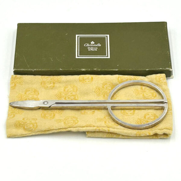 A-boxed-pair-of-Christoffe-grape-Scissors--Lino-sabattini-c1970-5 A Boxed Pair Of Christofle Grape Scissors Lino Sabattini C1970