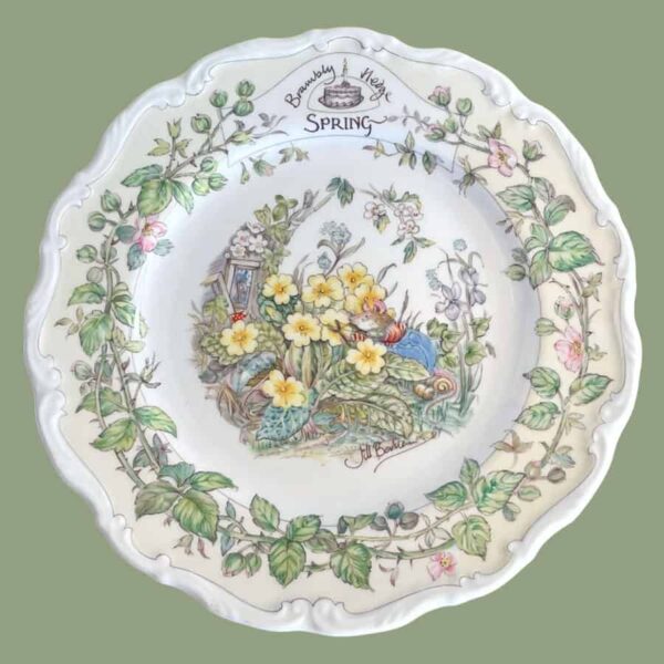 Brambly Hedge Royal Doulton Spring Plate