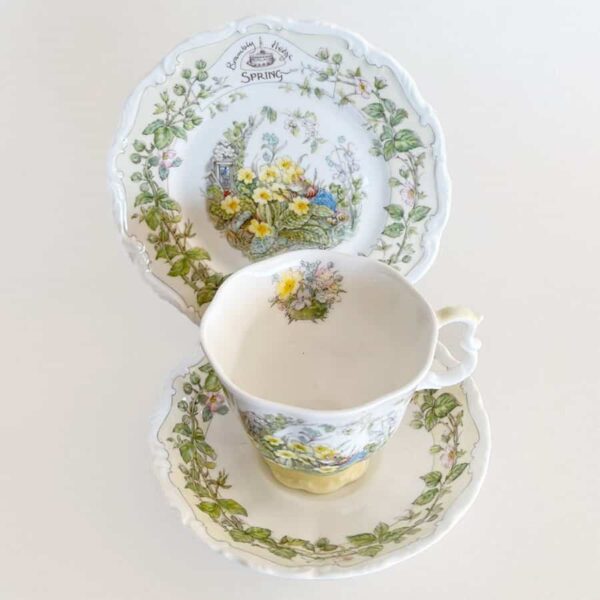 Brambly Hedge Spring Trio  By Royal Doulton